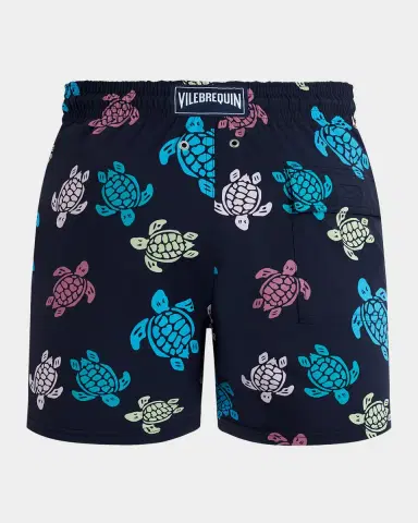Vilebrequin Men's Multicolor Turtle Swim Trunks | Thumbnail 4 Vilebrequin Men's Multicolor Turtle Swim Trunks | Thumbnail 4