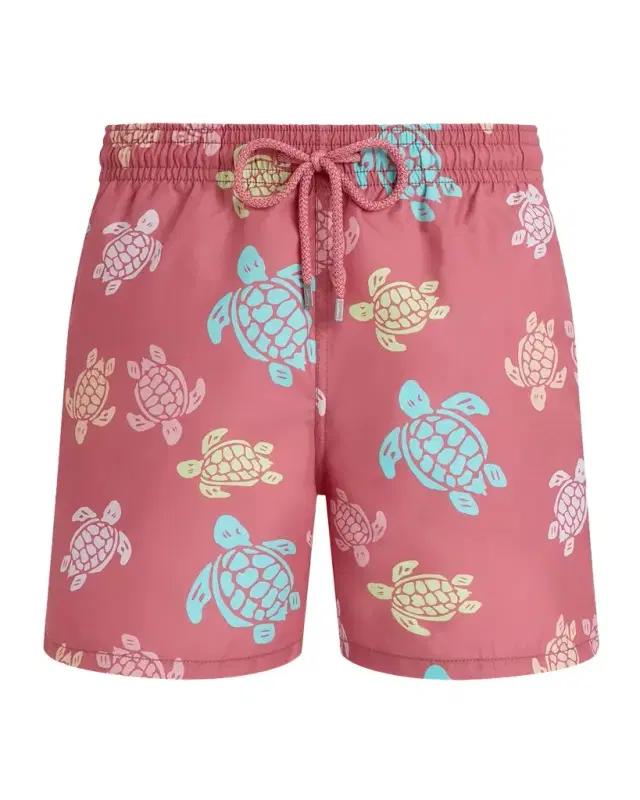 Vilebrequin Men's Multicolor Turtle Swim Trunks