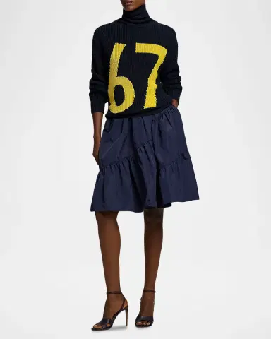 Ralph Lauren Collection Kyle Featherweight Taffeta Skirt | Thumbnail 2 Ralph Lauren Collection Kyle Featherweight Taffeta Skirt | Thumbnail 2