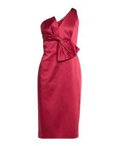Aidan Mattox Sleeveless One-Shoulder Satin Dress | Thumbnail 1