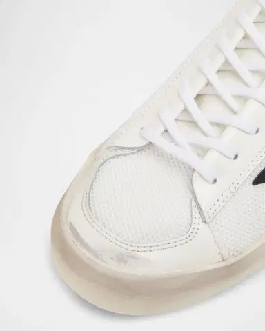 Golden Goose Men 's Stardan Mesh & Leather Low-Top Sneakers | Thumbnail 4
