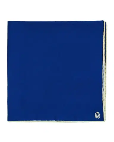 dunhill Men's Mulberry Silk Pocket Square | Thumbnail 1