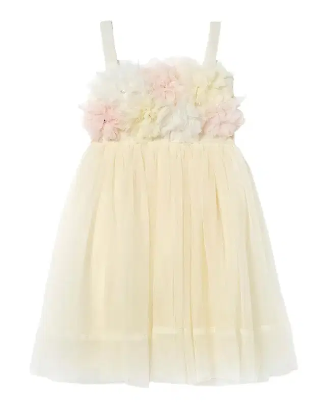 Girl 's Tide Blossom Tulle Dress, Size 2-11