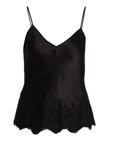 Nili Lotan Nadine Lace Silk Cami Top | Thumbnail 1 Nili Lotan Nadine Lace Silk Cami Top | Thumbnail 1