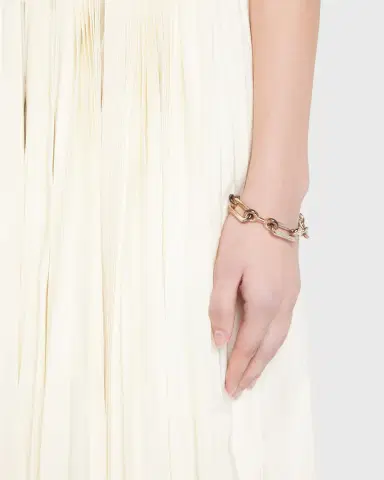 Charlotte Chesnais Original Binary Chain Bracelet in Sterling Silver | Thumbnail 2