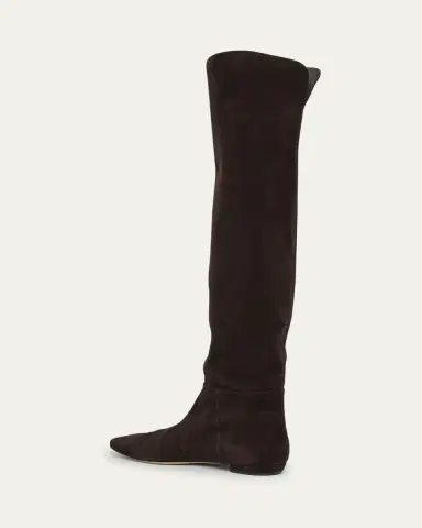 Gianvito Rossi Suede Over-The-Knee Boots | Thumbnail 2
