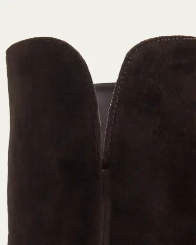 Gianvito Rossi Suede Over-The-Knee Boots | Thumbnail 7