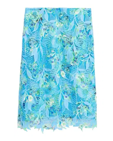Ungaro Harlow Floral-Print Lace Midi Skirt | Thumbnail 1