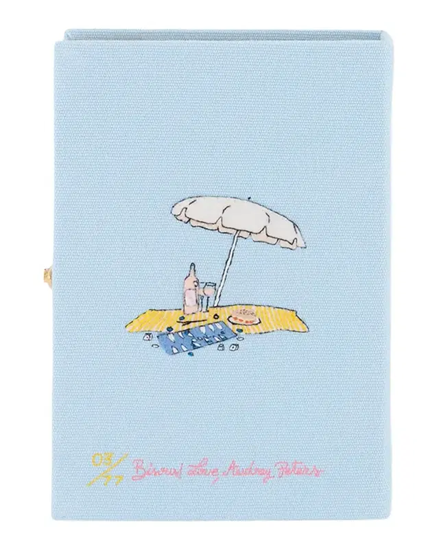 Saint-Tropez Appliqué Clutch Bag
