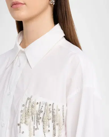 Essentiel Antwerp Jommeke Oversized Embellished Shirt | Thumbnail 5 Essentiel Antwerp Jommeke Oversized Embellished Shirt | Thumbnail 5