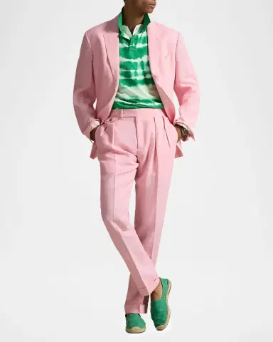 Polo Ralph Lauren Men 's Classic Linen Single-Breasted Sport Coat | Thumbnail 2 Polo Ralph Lauren Men 's Classic Linen Single-Breasted Sport Coat | Thumbnail 2