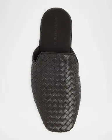Bottega Veneta Men's Intrecciato Nappa Leather Slippers | Thumbnail 7 Bottega Veneta Men's Intrecciato Nappa Leather Slippers | Thumbnail 7