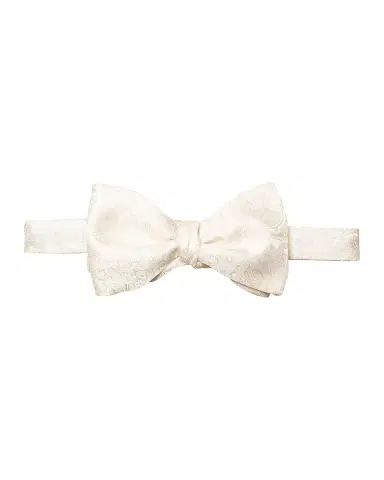 Eton Men's Paisley Woven Silk Bow Tie | Thumbnail 3