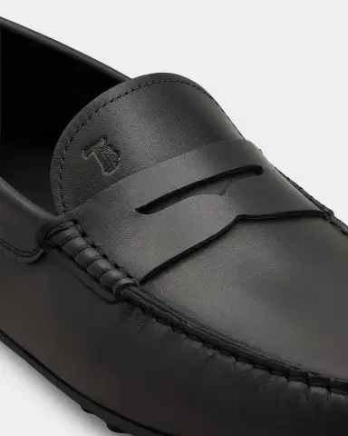 Tod's Men's Leather Moc-Toe Penny Loafers | Thumbnail 5 Tod's Men's Leather Moc-Toe Penny Loafers | Thumbnail 5