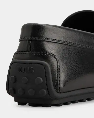 Tod's Men's Leather Moc-Toe Penny Loafers | Thumbnail 7 Tod's Men's Leather Moc-Toe Penny Loafers | Thumbnail 7
