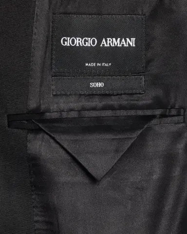 Giorgio Armani Men's Peak-Lapel Two-Piece Tuxedo | Thumbnail 7