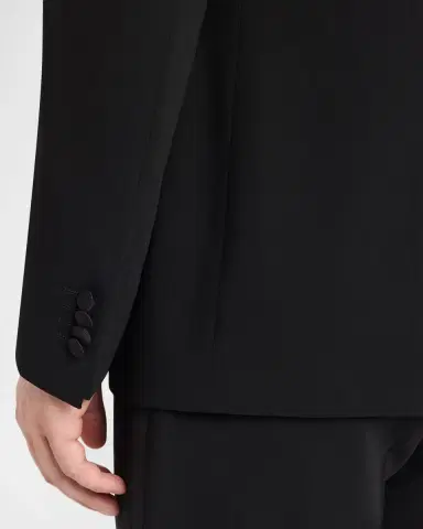Giorgio Armani Men's Peak-Lapel Two-Piece Tuxedo | Thumbnail 9