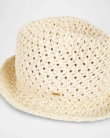 Eugenia Kim Jo Raffia Crochet Bucket Hat | Thumbnail 2