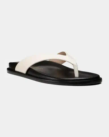 Stuart Weitzman Mary Kate Leather Thong Sandals | Thumbnail 3