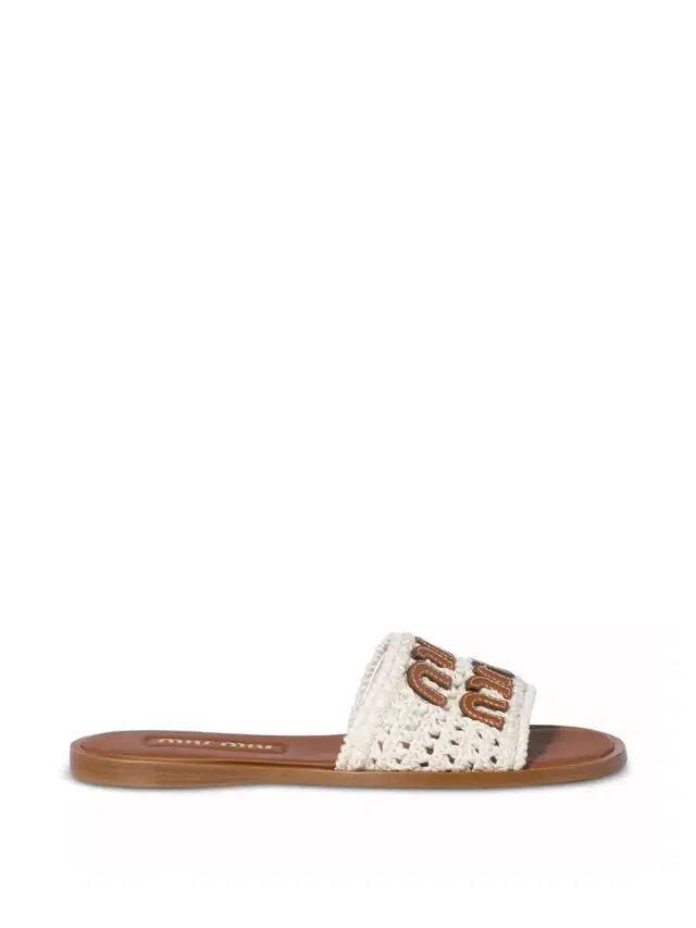 Crochet Slide Sandals