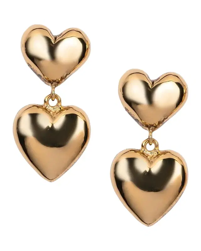 Paulette 18K-Gold-Plated Drop Earrings