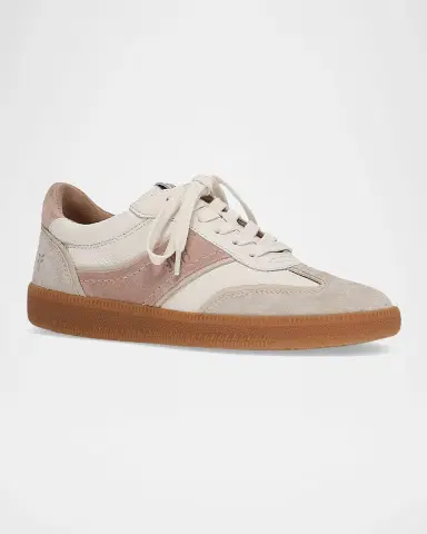 Frye Milly Mixed Leather Low-Top Sneakers | Thumbnail 2