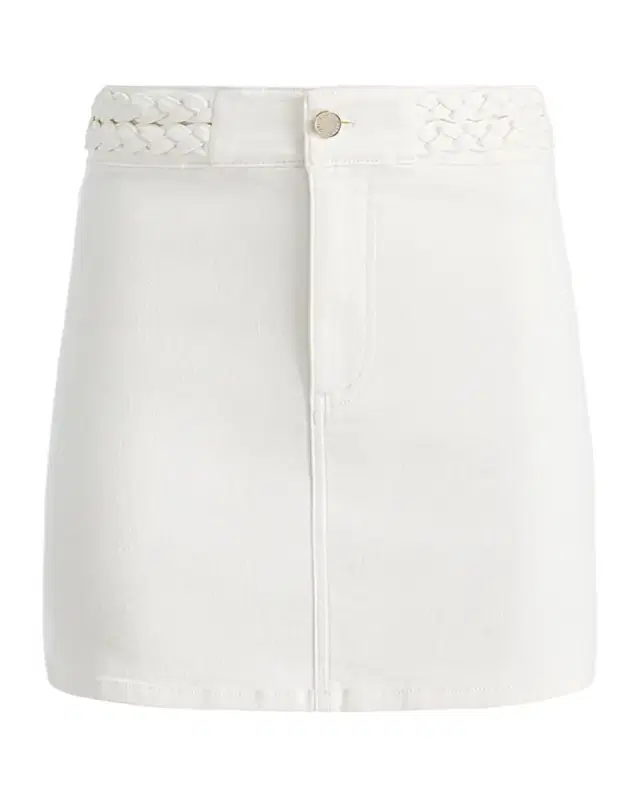 Kari Braided Waistband Mini Skirt