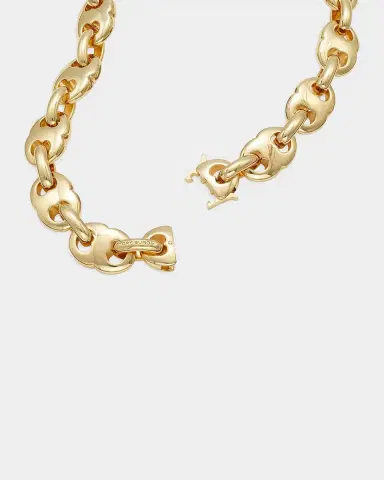 Tory Burch Gemini 18K-Gold-Plated Chain Necklace | Thumbnail 2