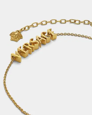 Versace Goldtone "" Necklace | Thumbnail 2