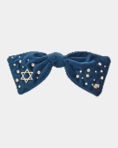 Lele Sadoughi Paloma Embellished Velvet Bow Barrette | Thumbnail 2 Lele Sadoughi Paloma Embellished Velvet Bow Barrette | Thumbnail 2