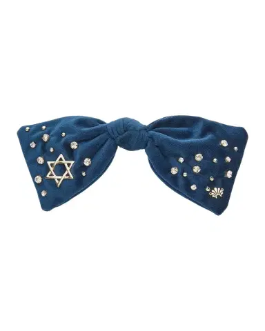 Lele Sadoughi Paloma Embellished Velvet Bow Barrette | Thumbnail 1 Lele Sadoughi Paloma Embellished Velvet Bow Barrette | Thumbnail 1