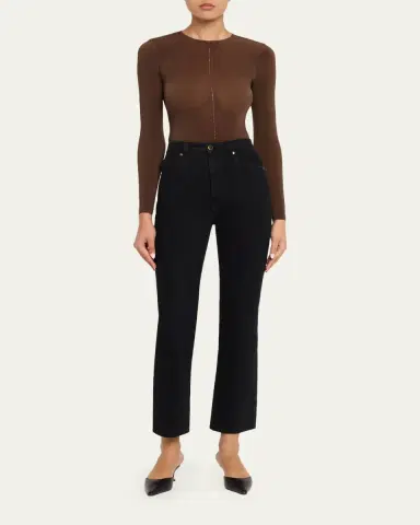 Wolford Crystal String Buenos Aires Long-Sleeve Bodysuit | Thumbnail 2 Wolford Crystal String Buenos Aires Long-Sleeve Bodysuit | Thumbnail 2
