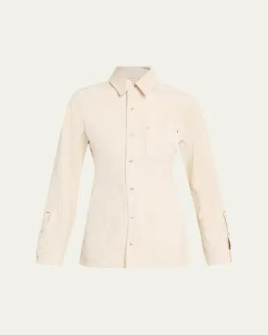 OSSOU Cinch Long-Sleeve Denim Shirt | Thumbnail 2 OSSOU Cinch Long-Sleeve Denim Shirt | Thumbnail 2
