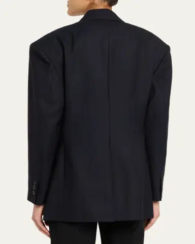 Versace Oversized Double-Breasted Blazer | Thumbnail 7 Versace Oversized Double-Breasted Blazer | Thumbnail 7