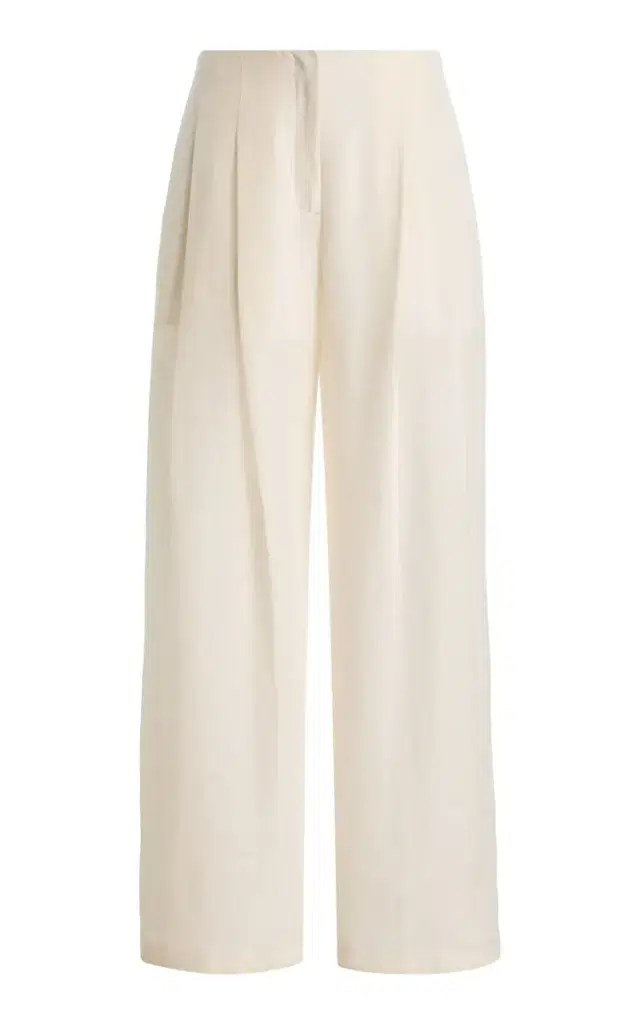 PANT/CARRIES SILK LINEN TROUSER