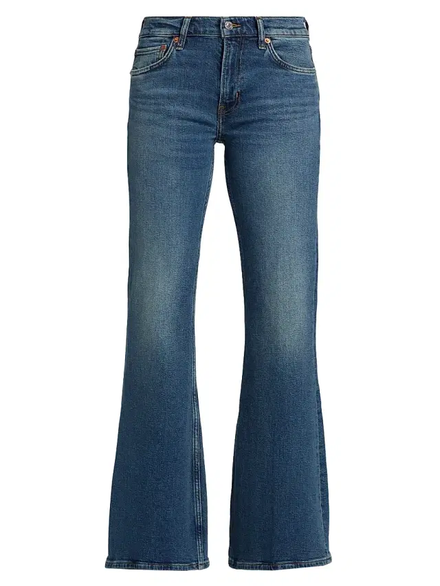 Re/done Women's The Strutter Wide-Flare Jeans - Sonoma Indigo