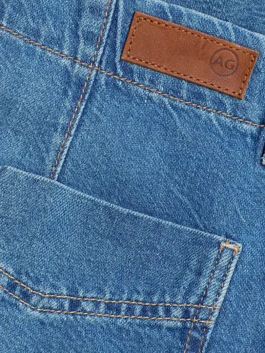 AG Jeans Women's Analeigh Linen-Blend Denim Shorts - Gold Mountain | Thumbnail 7 AG Jeans Women's Analeigh Linen-Blend Denim Shorts - Gold Mountain | Thumbnail 7