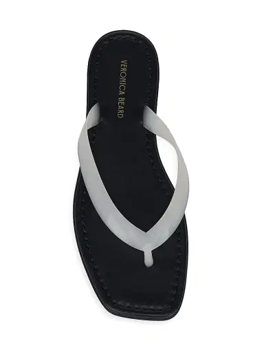 Veronica Beard Women's Clea Jelly Flip-Flops | Thumbnail 4
