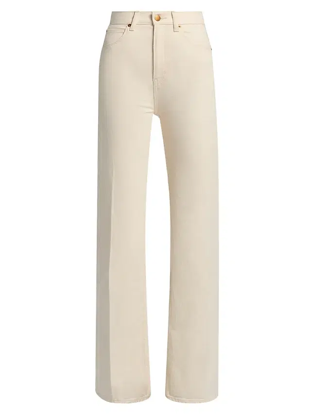 Women's The Crease Bootcut Jeans - Ecru