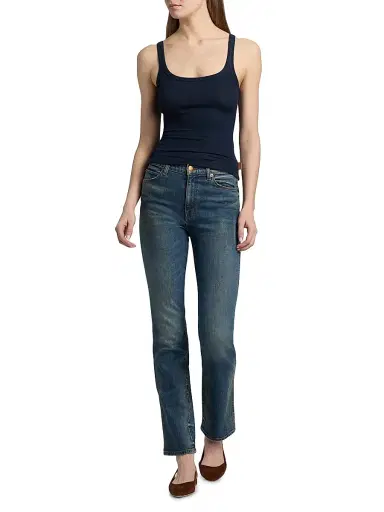 Jamie Haller Women's The Freddie Slim Straight-Leg Jeans | Thumbnail 2 Jamie Haller Women's The Freddie Slim Straight-Leg Jeans | Thumbnail 2