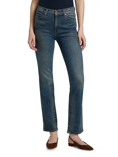 Jamie Haller Women's The Freddie Slim Straight-Leg Jeans | Thumbnail 3 Jamie Haller Women's The Freddie Slim Straight-Leg Jeans | Thumbnail 3