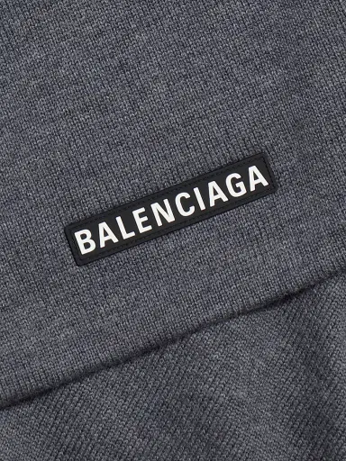 Balenciaga Men's Patch Scarf | Thumbnail 2 Balenciaga Men's Patch Scarf | Thumbnail 2