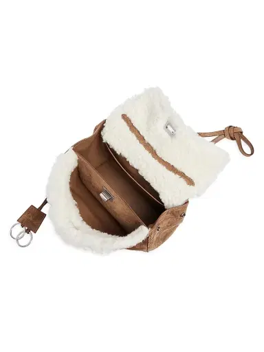 Balenciaga Women's Rodeo Crossbody Bag - Noce White | Thumbnail 6