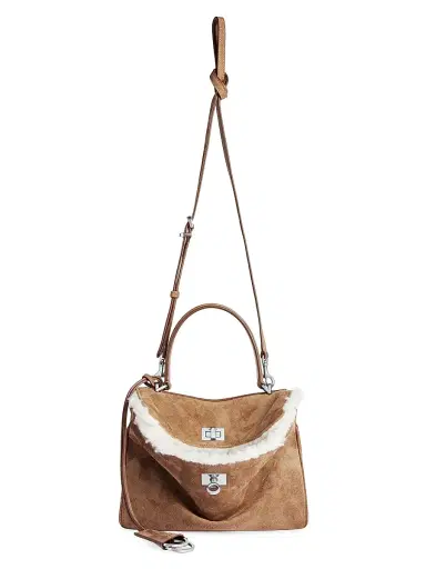 Balenciaga Women's Rodeo Crossbody Bag - Noce White | Thumbnail 7
