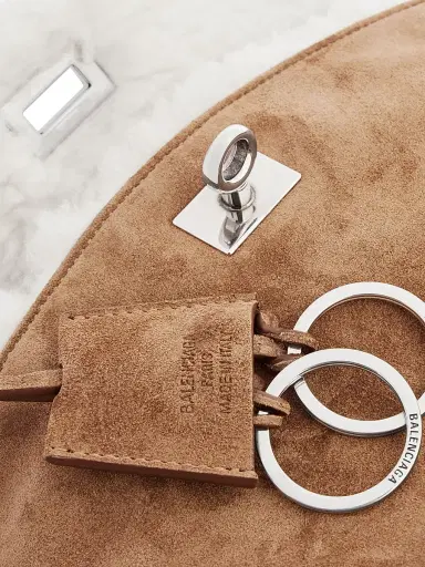 Balenciaga Women's Rodeo Crossbody Bag - Noce White | Thumbnail 8