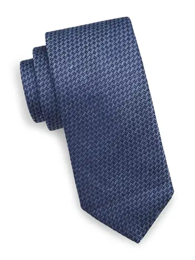 Canali Men's Woven Silk Tie | Thumbnail 1 Canali Men's Woven Silk Tie | Thumbnail 1