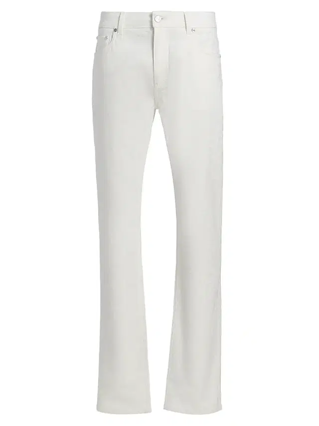 Etro Men's Fuji Jacquard Denim Trousers - Bianco Ottico