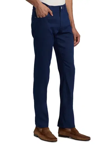 Stefano Ricci Men's Dark-Wash Slim Jeans - Blue Dark Wash - Size 42 | Thumbnail 4 Stefano Ricci Men's Dark-Wash Slim Jeans - Blue Dark Wash - Size 42 | Thumbnail 4