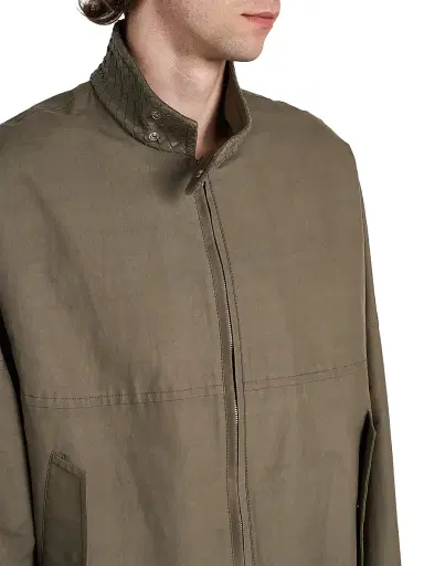 Bottega Veneta Men's Compact Cotton Jacket | Thumbnail 6 Bottega Veneta Men's Compact Cotton Jacket | Thumbnail 6