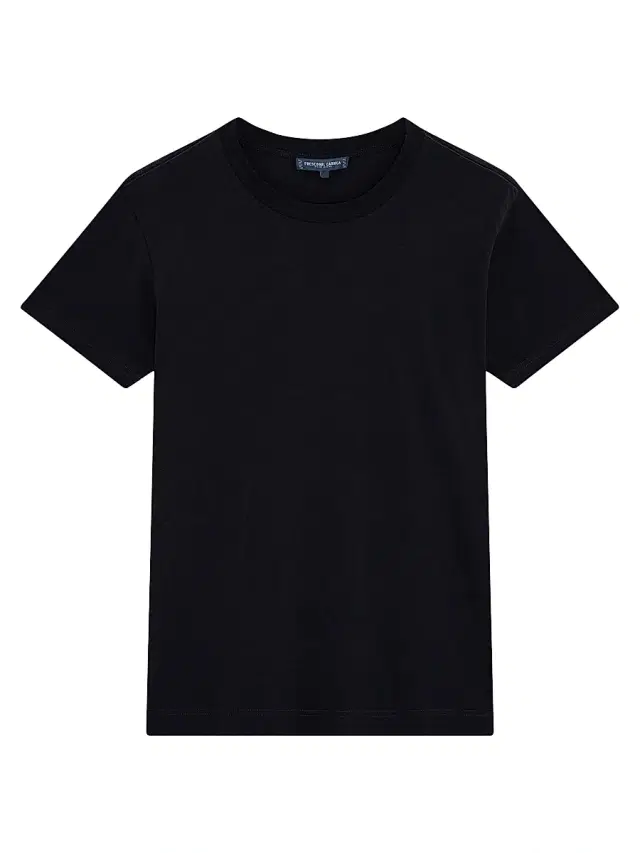 Frescobol Carioca Men's Dinis Cotton-Linen Crewneck T-Shirt - Black